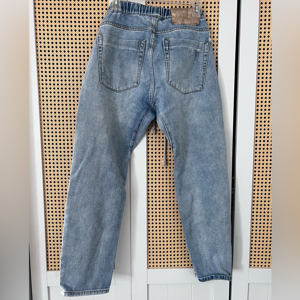 One Teaspoon Shabbies drawstring jeans size S - Picture 2 of 3